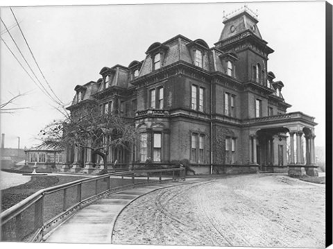 Framed Government House circa 1908 Print