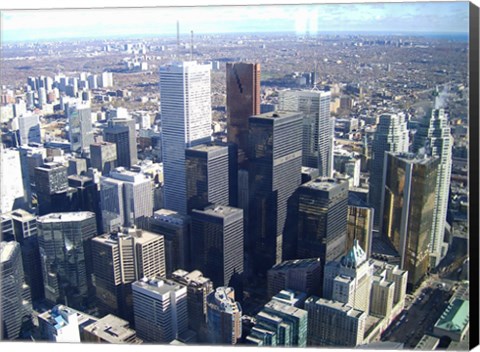 Framed Skyline Toronto Print
