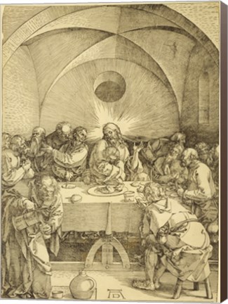 Framed Last Supper Durer Print