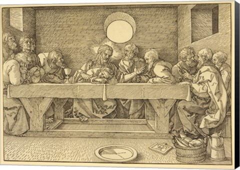 Framed Last Supper Durer Print