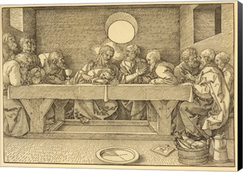 Framed Last Supper Durer Print