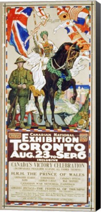 Framed Canadian National Exhibition Toronto Print