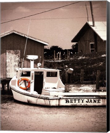 Framed Crab Shack 2 Print