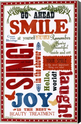 Framed Beauty Smile Print