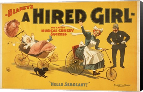 Framed Hired Girl Print