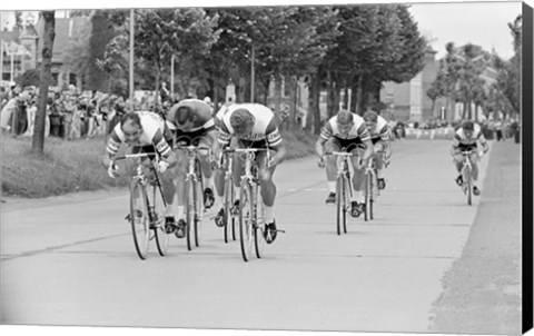 Framed Tour de france 1966 Print