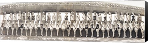 Framed Miss America Pageant September, 1953 Conventonal Hall, Atlantic City, NJ Print