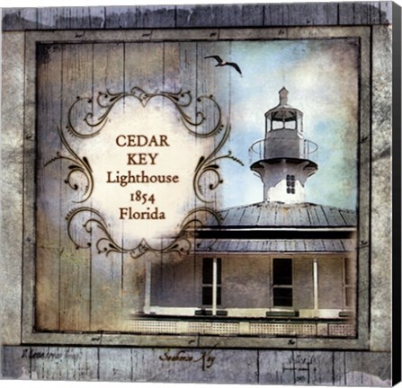 Framed Florida Lighthouse IV Print