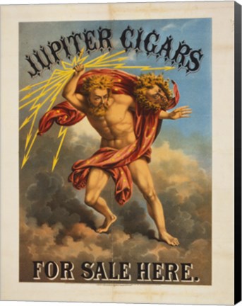 Framed Jupiter cigars for sale here Print