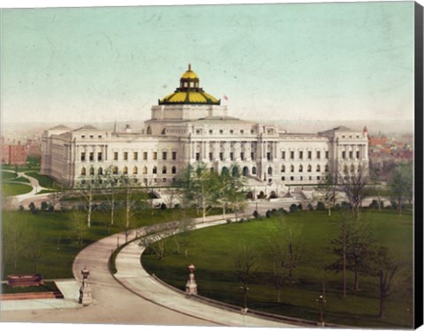 Framed Library of Congress Print