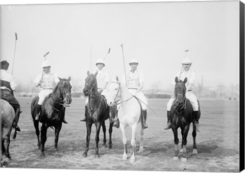 Framed Polo photo Print