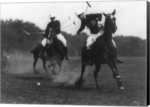 Framed This was the first match of the War Dept. Polo Association Tournament Print