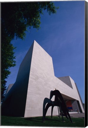 Framed Facade of the National Gallery of Art, Washington, D.C., USA Print