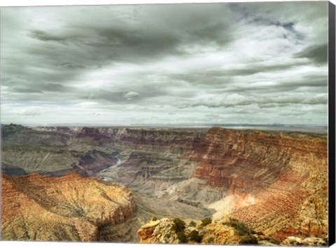 Framed Desert View Print