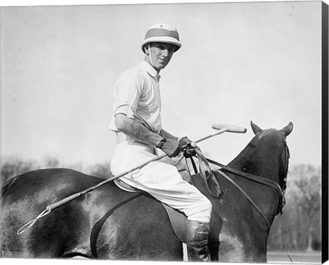 Framed Capt. Leslie Cheape in 1911 Print