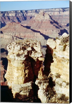 Framed Moran Point Stacks Grand Canyon National Park Arizona USA Print