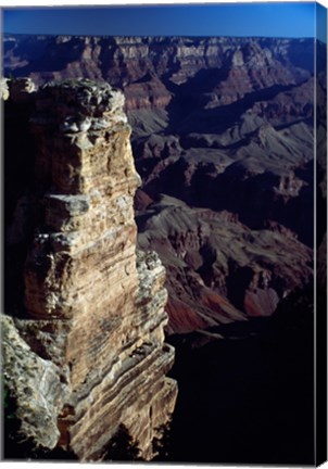 Framed Grand Canyon National Park with Dark Sky Print