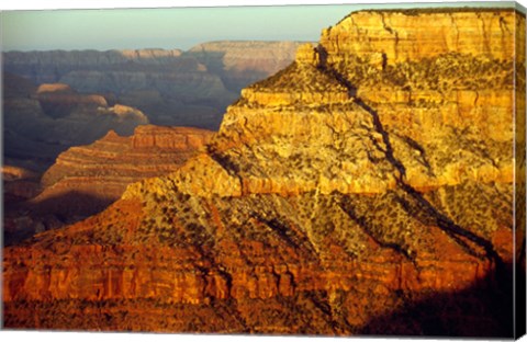 Framed Grand Canyon National Park, Arizona (close-up) Print