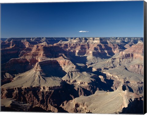 Framed High angle view of a canyon, South Rim, Grand Canyon, Grand Canyon National Park, Arizona, USA Print