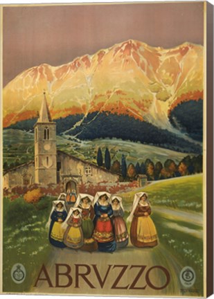 Framed Abruzzo Print