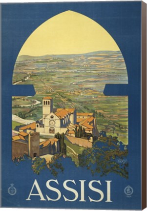 Framed Assisi Print