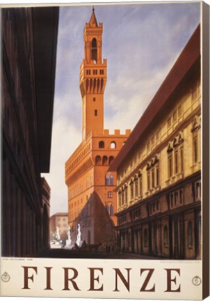 Framed Firenze Print