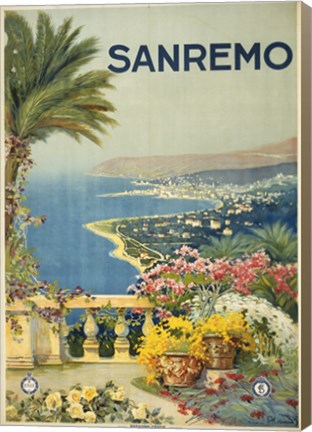 Framed Sanremo Print