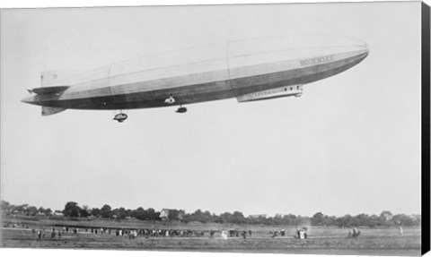 Framed Bodensee Blimp Print