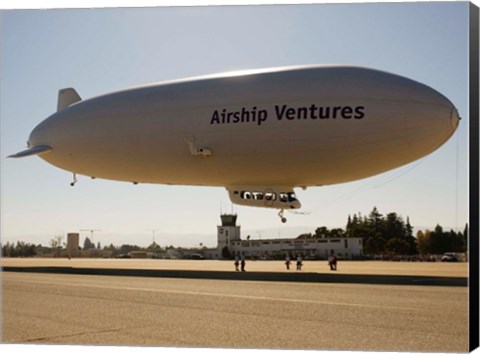 Framed Airship Ventures&#39; Zeppelin Print