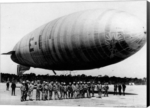 Framed E Class Blimp Print