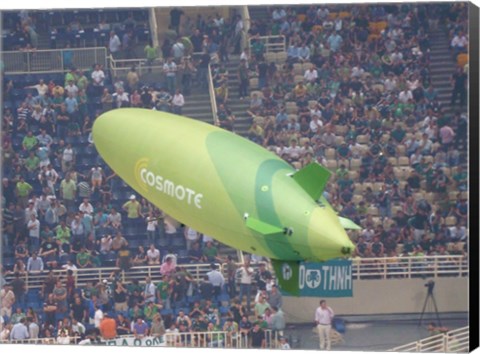 Framed Cosmote Blimp Print