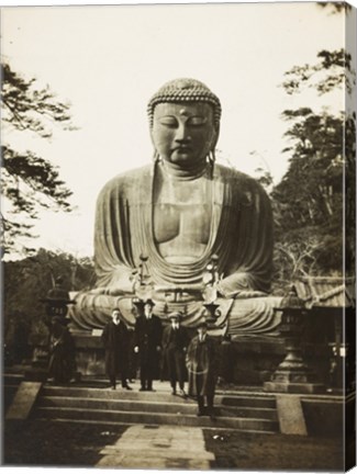 Framed Daibutsu Buddha at Kamakura Print