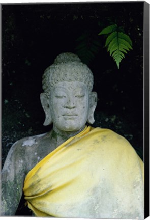 Framed Statue of Buddha, Bali, Indonesia Print