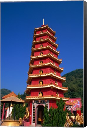 Framed Ten Thousand Buddhas Monastery Print