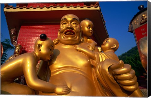 Framed Ten Thousand Buddhas Monastery Print