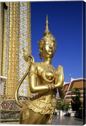 Framed Temple of the Emerald Buddha, Bangkok, Thailand Print