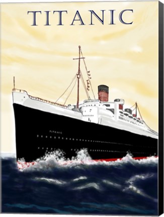 Framed Titanic Poster Print