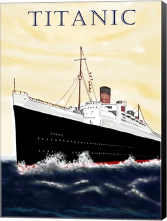 Framed Titanic Poster Print