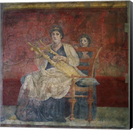 Framed Wall Painting from a Reception Hall, Villa of P. Fannius Synistor at Boscoreale Print