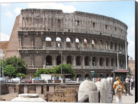 Framed Colusseum Print