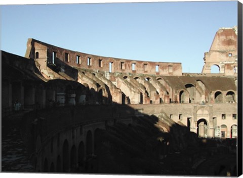 Framed Roman Colosseum, Interior Print