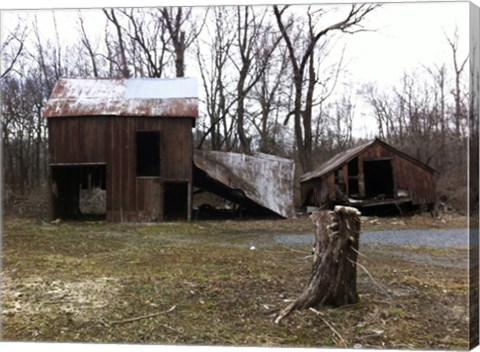 Framed Old Country Barn Print