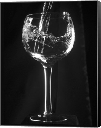 Framed Wine Glass Print