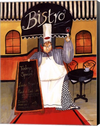 Framed Bistro Print