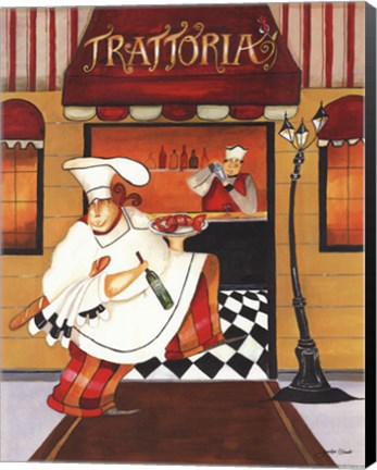 Framed Trattoria Print