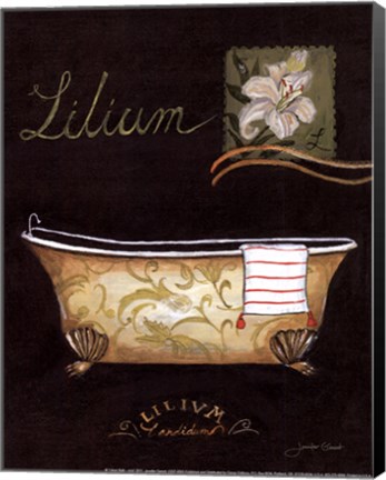 Framed Lilium Bath - mini Print