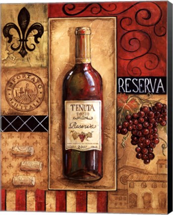 Framed Reserva Tenuta Print