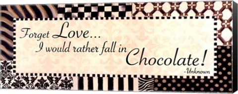 Framed Forget Love - petite Print