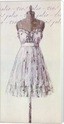 Framed Tres Jolie Print