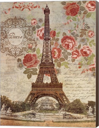 Framed Dreaming Of Paris Print